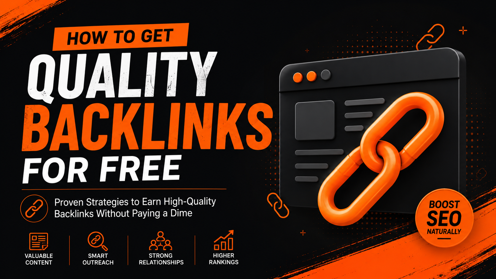 How to Get Quality Backlinks for Free
